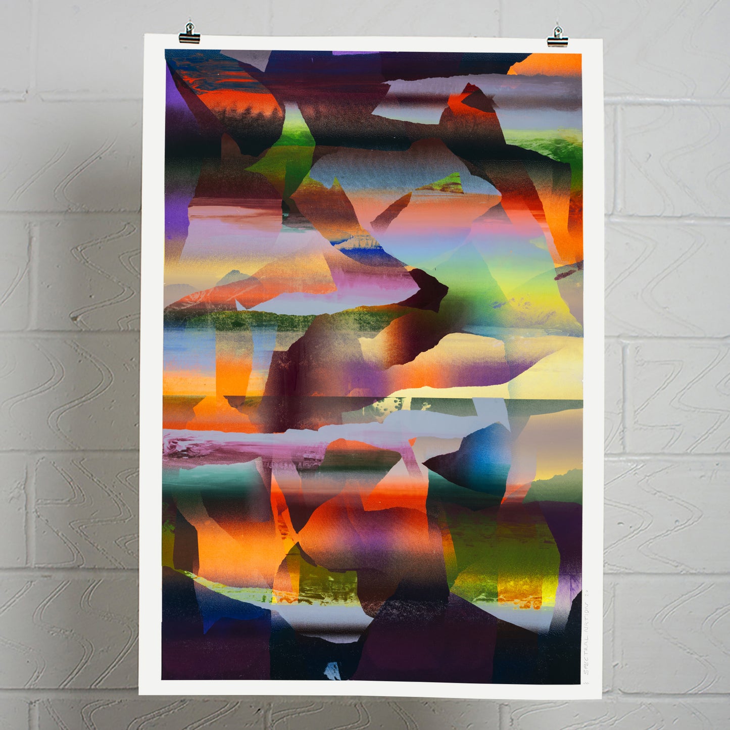 Static Dawn Relapse - A1 Giclée